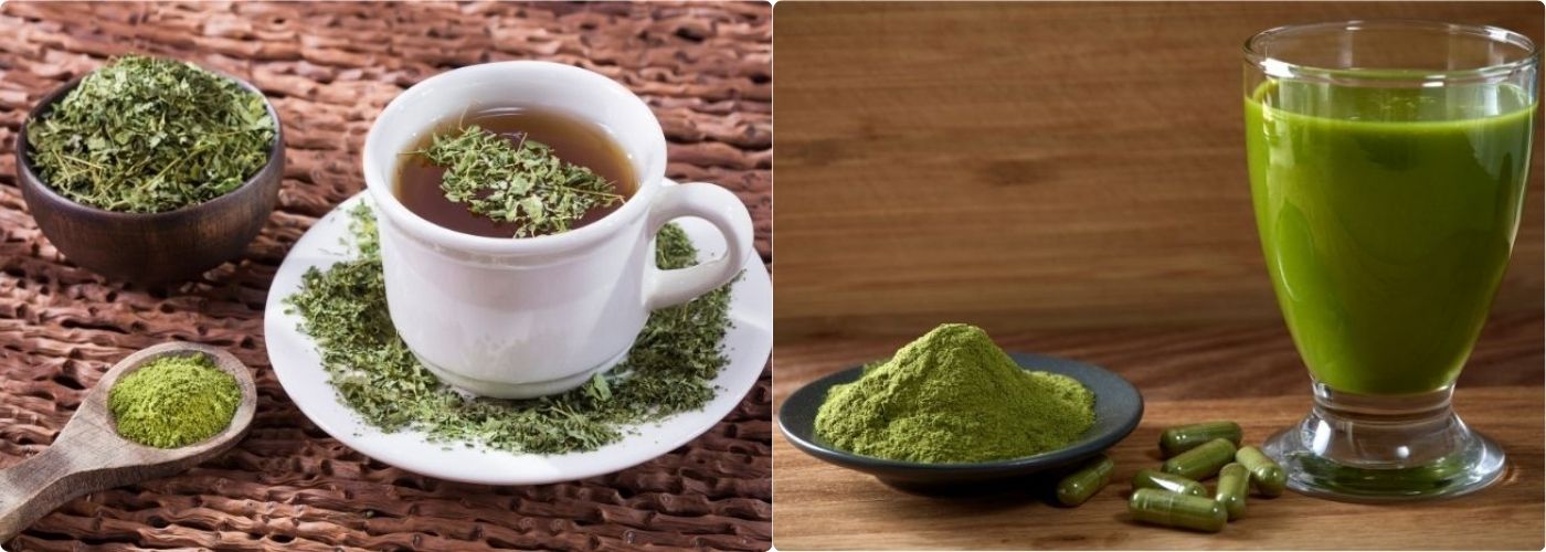 moringa-caj-kapsle-napoj-mamechut-moringa-prasek